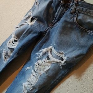 Topshop boyfriend jeans **like new